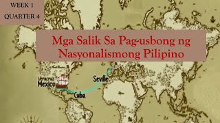 Mga Salik Sa Pagusbong ng Nasyonalismong Pilipino [upl. by Dede164]