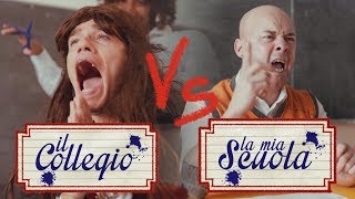 IL COLLEGIO VS LA MIA SCUOLA  Parodia  iPantellas [upl. by Anoj480]