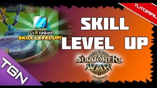 Summoners War Como Subir De Nivel Las Skill [upl. by Shayn690]