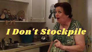 Reasons I Do Not Stockpile  What I Do Instead [upl. by Caron]