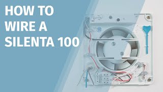 Silenta 100 Extractor Fan Wiring Instructions [upl. by Enaasiali972]