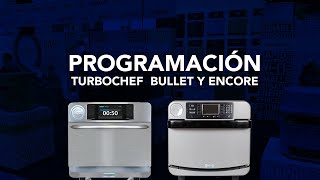 Programación de recetas  Turbochef [upl. by Ranna]