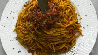 Spaghetti à la bolognaise très rapide by Sanae un plat classique qui plaît à toute la famille [upl. by Fey383]