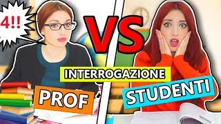 STUDENTI VS PROF  LINTERROGAZIONE A SORPRESA [upl. by Inami]