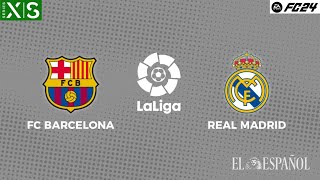 FC 24  Barcelona Women vs Real Madrid Women  La Liga 2324 Full El Clasico Match [upl. by Yraht812]