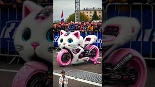 ❤️ Evolution of Cat  Motogp Cat 🥰 Maiw Milky ✅ cat cute love shorts [upl. by Ecnerwaled562]