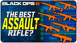 The BEST Assault Rifle in Black Ops 6  Full AR Stat Comparison [upl. by Red344]