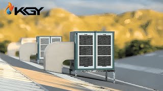 Powerful and Efficient Evaporative Cooler  How it works [upl. by Alrep662]