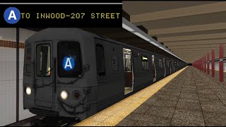 OpenBVE A Far Rockaway To Inwood207 Street R4420072009 [upl. by Swan]