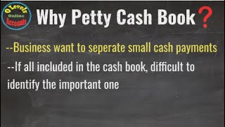 How to understand the concept of Petty Cash Book amp Imprest System in accounting [upl. by Chrisse769]