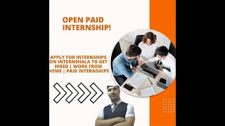 How To Apply For Internships on Internshala To Get Hired  Work From Home  Paid Internships [upl. by Swithin621]