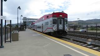 Caltrain 113 and 927 Departing Bayshore [upl. by Ferino]