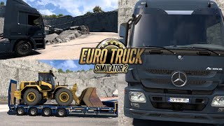 ETS2  CLIMBING THE LOADED QUARRY [upl. by Neelyahs]