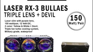 Review Rx3 bullaes mini laser rx3bullaes minilaserbullaes [upl. by Richara]