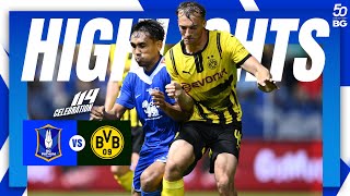 HIGHLIGHTS  BG PATHUM UNITED 4  0 BORUSSIA DORTMUND  114 Celebration of BG Pathum United x BVB [upl. by Nnilsia]