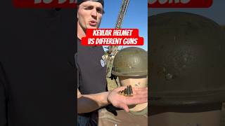 1980s Kevlar Military Helmet vs Different Caliber Bullets [upl. by Myke]