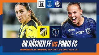 BK Häcken vs Paris FC  Match en intégralité de la 5e journée de lUEFA Womens Champions League [upl. by Bunker]