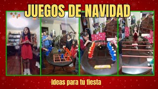 Ideas para jugar en tu Fiesta de Navidad [upl. by Disharoon]