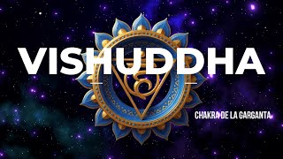 VISHUDDHA CHAKRA  Sanar y Desbloquear el QUINTO CHAKRA DE LA GARGANTA  MÚSICA CURATIVA 💙 [upl. by Elatan]