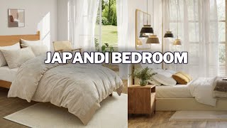 JAPANDI 1BEDROOM APARTMENT  JAPANDI SMALL BEDROOM ON A BUDGET  JAPANDI BEDROOM MAKEOVER [upl. by Baudin]