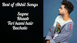 Best of Akhil Songs  Akhils best romantic songs  All credit goes to Akhil [upl. by Joye969]