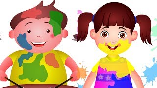 Holi Hai Bhai Holi Hai  Holi Song 2018  होली का गीत  Videogyan Hindi Rhymes  Holi 2018 [upl. by Dniren]