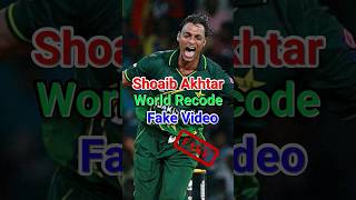 shoaib Akhtar Fake Video 😡😡 shorts cricket shoaibakhtar [upl. by Eeralih]