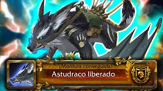 🐺 ASTUDRACO LIBERADO 🪶 CÓMO CONSEGUIR MONTURA OCULTA ÉLITE MASCABRISAS 🐕  World of Warcraft [upl. by Betthezul602]