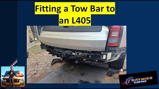 Fitting a Tow Bar to a Range Rover L405 [upl. by Mccutcheon]