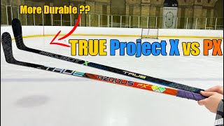 True Project X hockey stick vs PX HZRDUS Review  Which twig is better [upl. by Burris]