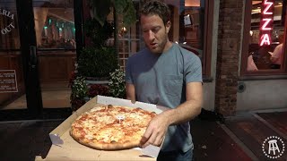 Barstool Pizza Review  Umbertos New Hyde ParkNY [upl. by Aneeuq]