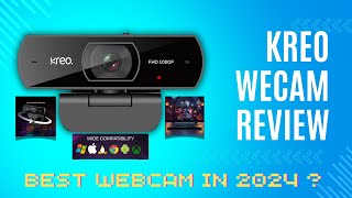 KREO Owl Full HD 1080P 60 FPS Webcam with Mic  Best webcam under 3xxx in 2024 India ‪ [upl. by Coralyn]