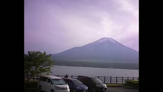 タイムラプスcam29 富士山ライブカメラ2024 05 山中湖長池WebCam [upl. by Stanfill]