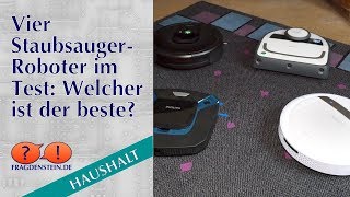 Vier StaubsaugerRoboter im Test Welcher ist der beste [upl. by Allimac]