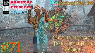 Fishing Planet 71  Christmas Event 2023  Catching Unique Furry Trout Crystal Burbot amp MORE [upl. by Burt374]