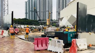 4K60FPS ‼️Pavilion Bukit Jalil Service Residence  47 storeys estimated 2026‼️ Malaysia [upl. by Ileray]