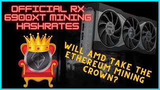 Official BIG NAVI AMD RX 6900 XT Mining Hashrate Results [upl. by Acinoj]