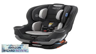 Graco Extend2Fit Convertible Car Seat RearFacing and ForwardFacing Extended RearFacing Review [upl. by Amena]