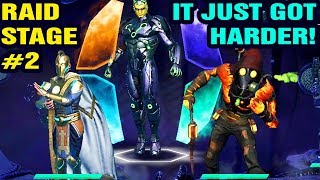 Injustice 2 Mobile Raid Stage 2 THIS ONE IS HARD Lets Destroy Brainiac and His Minions [upl. by Twedy]