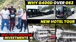 Why G400D over G63 🤔 Multiple Venture Investment  New Hotel Tour 😍 [upl. by Blayze404]