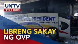 Bagong ruta ng OVP Libreng Sakay sa PITXNAIC inilunsad [upl. by Yetti]