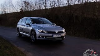 2016 Volkswagen Passat B8 20 TDI DSG 150 KM Highline  polski test PL [upl. by Intruok]