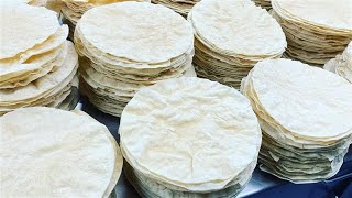 How Poppadoms Are Made In Restaurants [upl. by Ainimre]