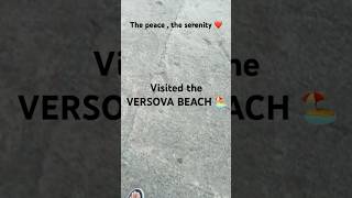 Versova beach 🏖️ mumbai versova versovabeach mumbaibeach beach hbeachvibes [upl. by Ajile]