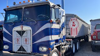 Cabover Trucking Bottom Hopper To North Carolina [upl. by Imot976]