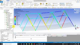 ANSYS Simple Static Structural Analysis [upl. by Luna]