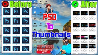 PSD Thumbnail Viewer Software Free Download  Psd Thumbnail Viewer  PSD Thumbnails Not Showing [upl. by Amalie810]