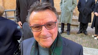 René Arnoux ai funerali di Forghieri «Ci disse “Tu e Villeneuve due pazzi”» [upl. by Rosalia]