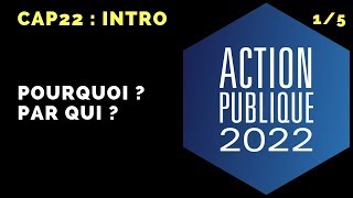 Résumé du rapport ACTION PUBLIQUE 2022 CAP22  Intro [upl. by Eddie]