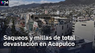 🔴EN VIVO Acapulco saqueos y devastación después del huracán Otis [upl. by Keese888]